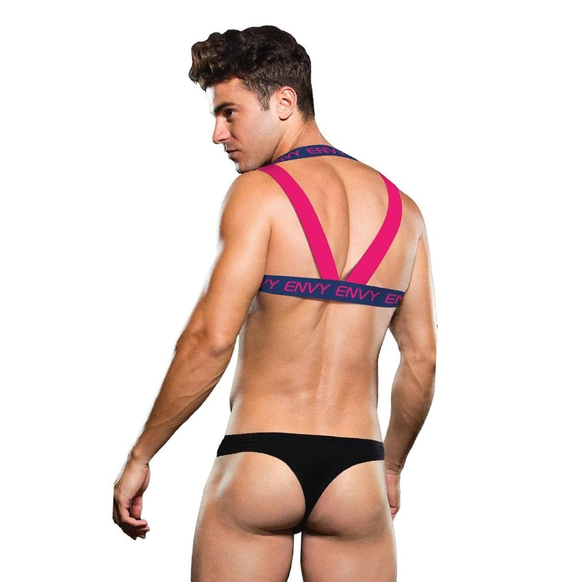 Envy Logo Harness - Blue/Pink - L/XL - Adult Outlet