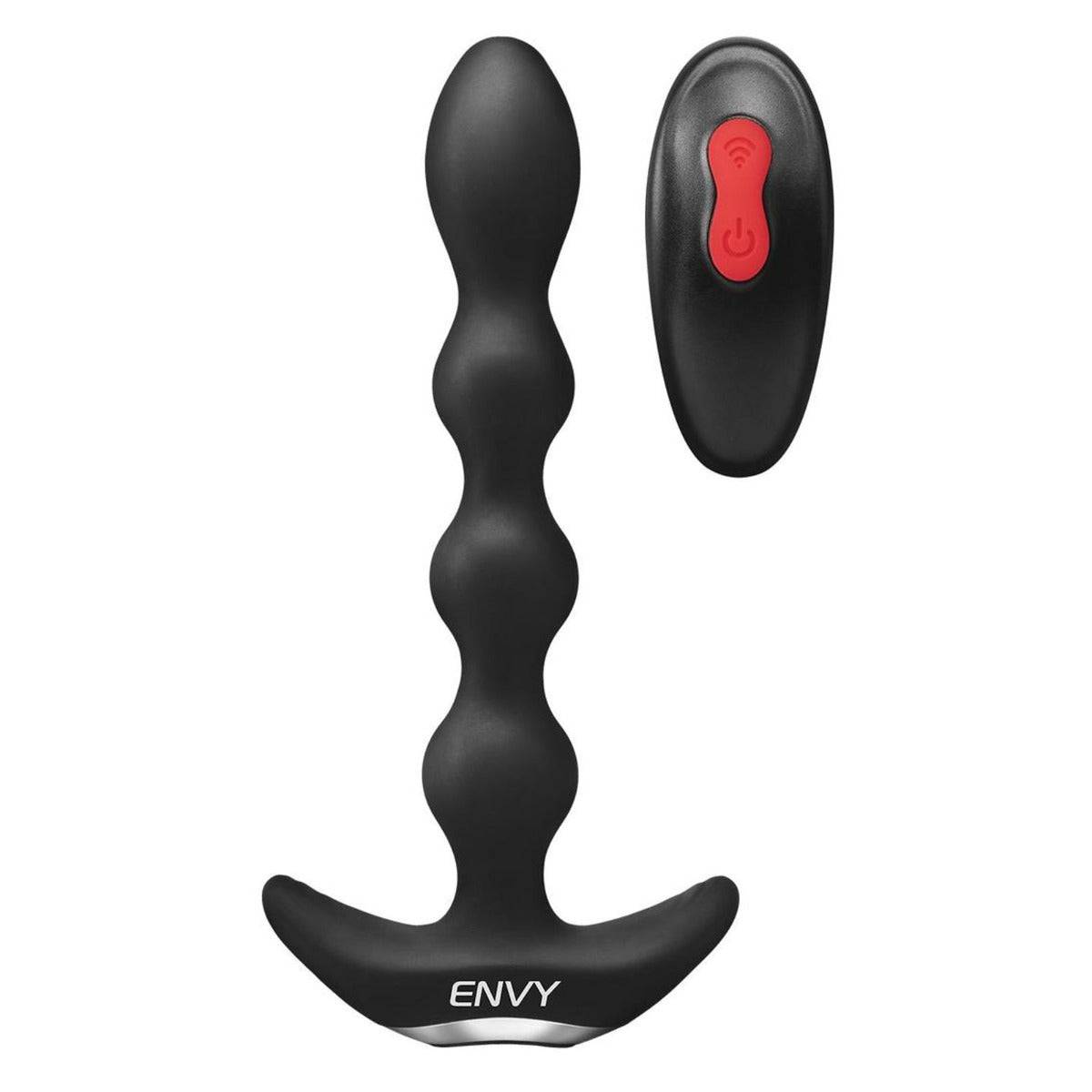 Envy Remote 4 Bead Vibrating Anal Beads - Adult Outlet