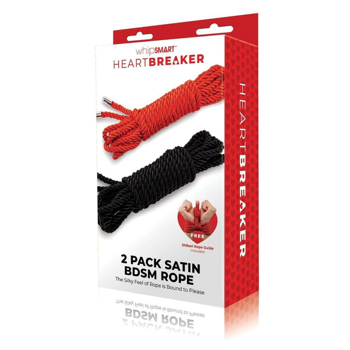 Whipsmart Heartbreaker Silky Bondage Rope 2 Pk - Adult Outlet