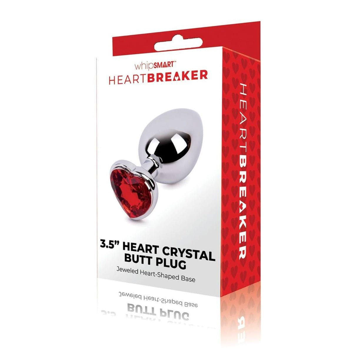 Whipsmart Heartbreaker Metal Butt Plug Large - Adult Outlet