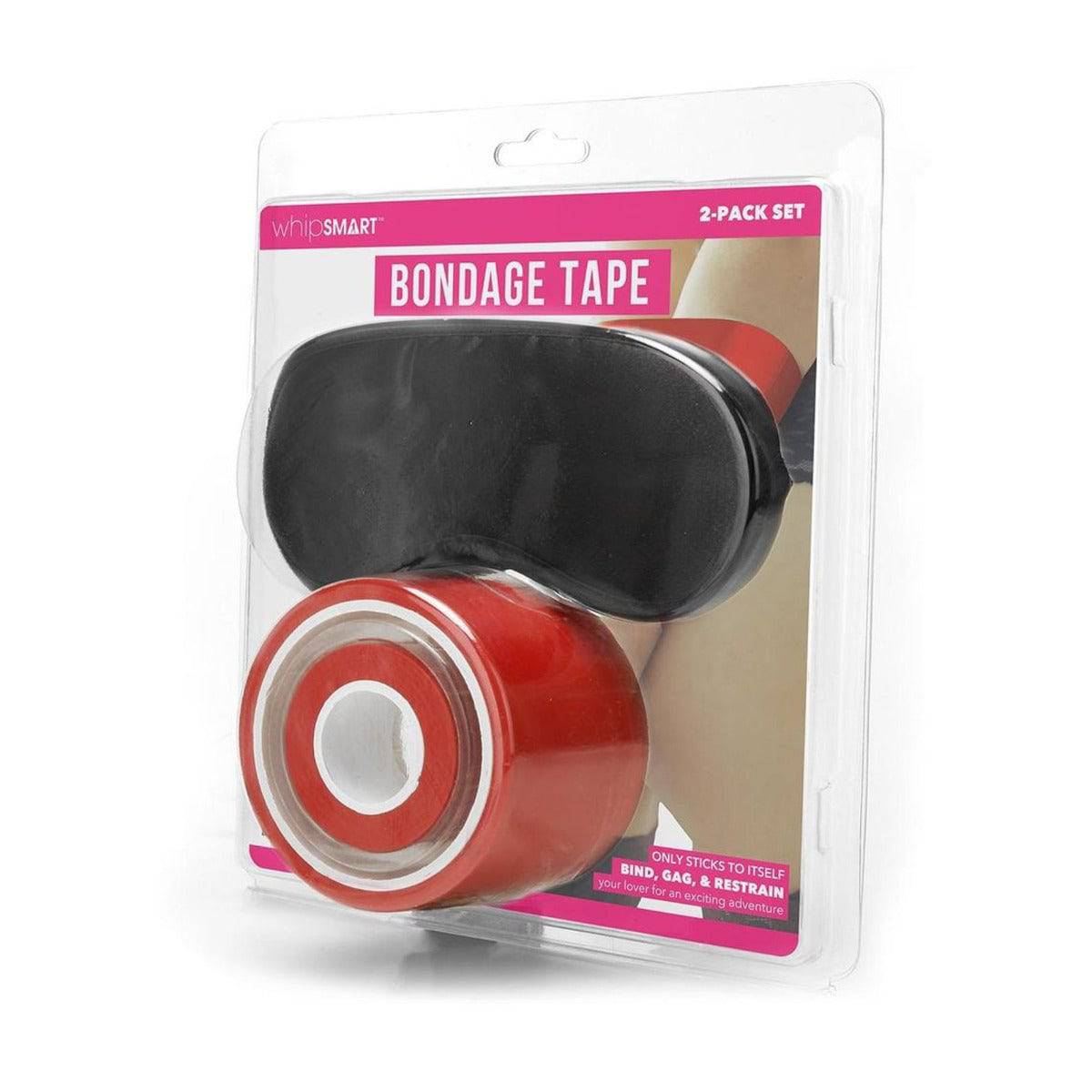 Whipsmart 100Ft Bondage Tape Red - Adult Outlet