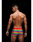 Envy Rainbow Pride Brief Red M/L - Adult Outlet