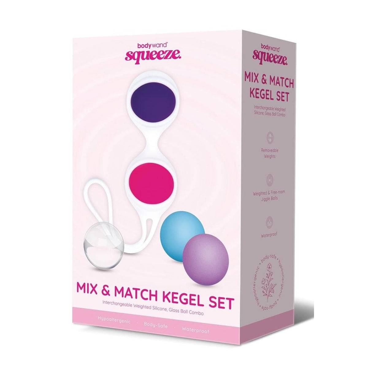 Bodywand Squeeze Removable Kegel Balls 16-72G - Adult Outlet