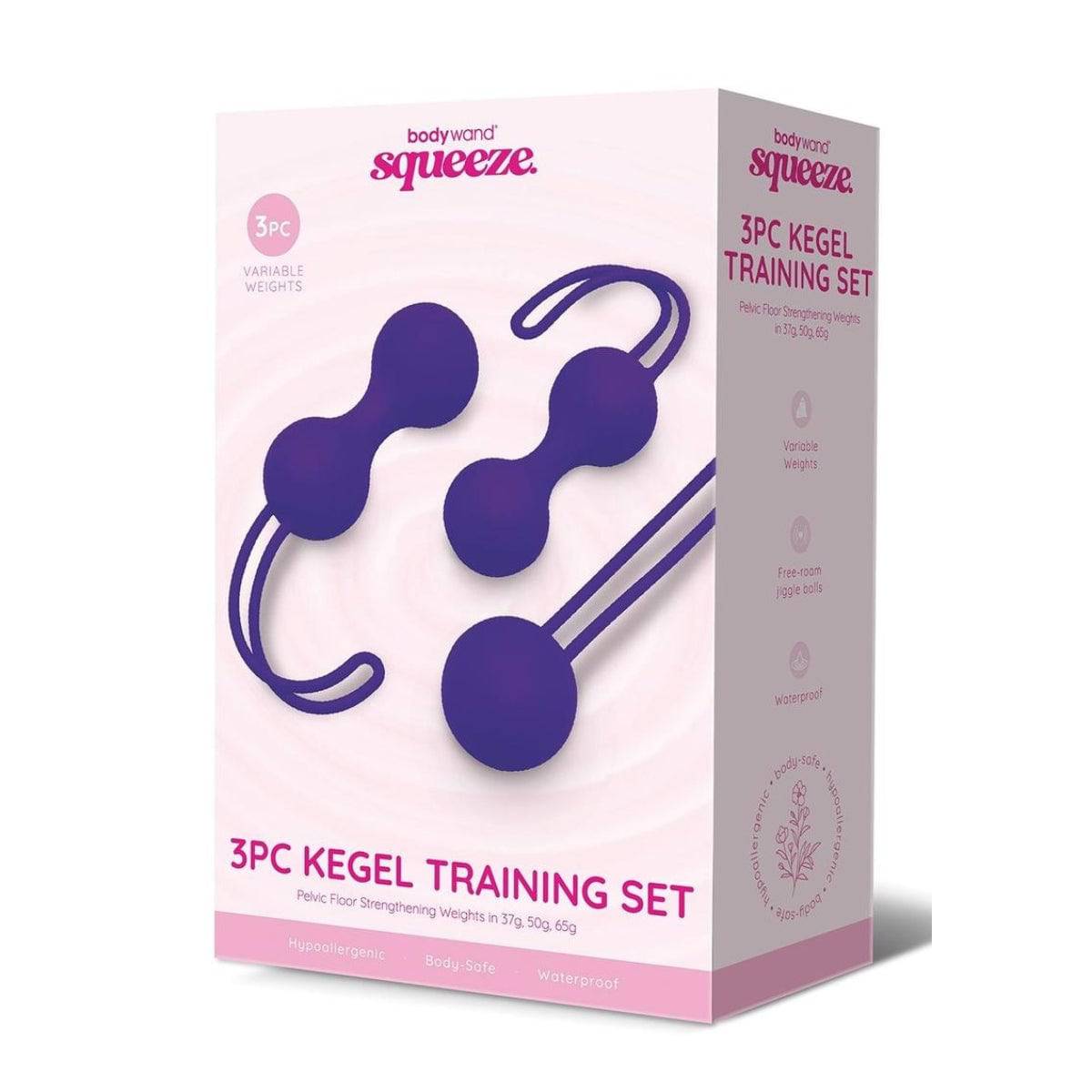 Bodywand Squeeze Kegel Balls 37.5-65.5G - Adult Outlet