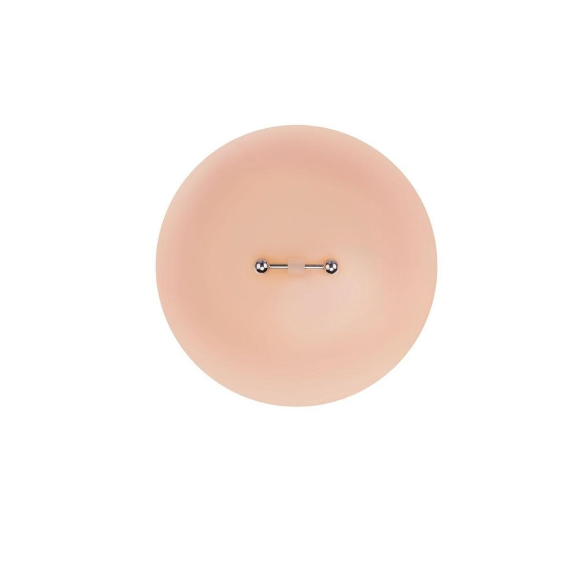 Peekaboos Silicone Pierced Nipple Covers Flesh