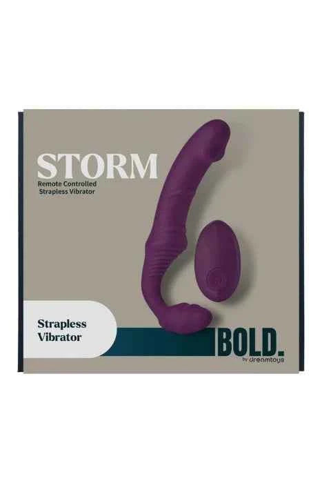 Dreamtoys BOLD Storm Remote Controlled Strapless Vibrator with Remote