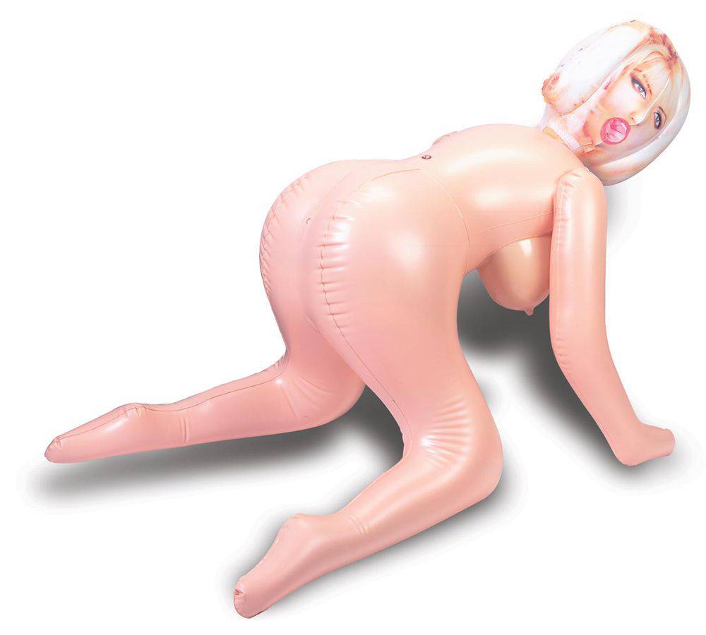 Nanma Tereza Barkley Doggy Pose Life Size Love Doll With 3 Penetra Flesh - Adult Outlet