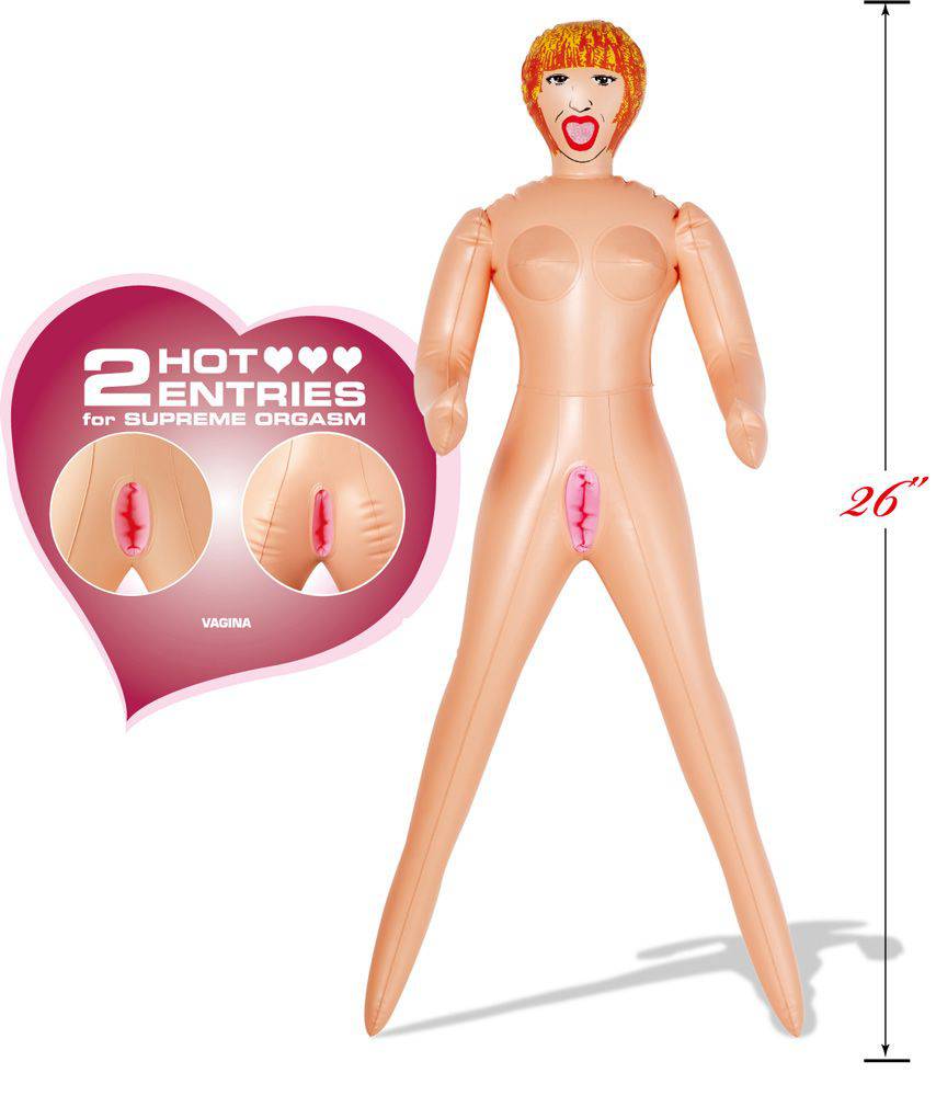 Nanma Romping Rosy Inflatable Mini Size Doll Flesh - Adult Outlet