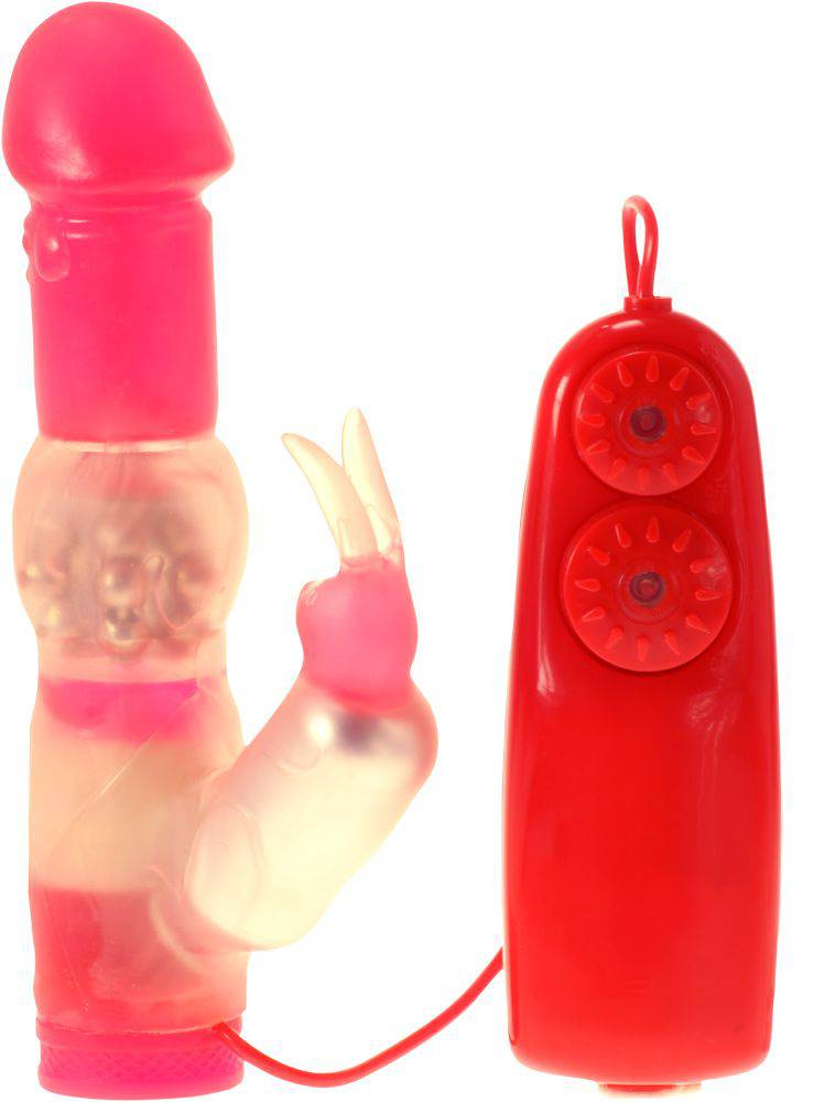 Me You Us Beaded Blossom Rabbit Vibrator Red - Adult Outlet