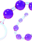 Me You Us Dragonz Tail Anal Beads Violet - Adult Outlet