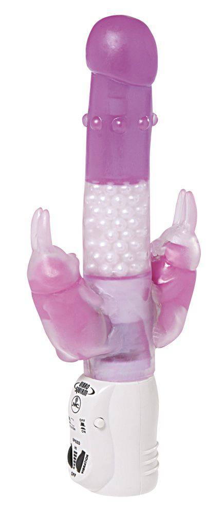 Nanma Double Bunny Purple 8In - Adult Outlet