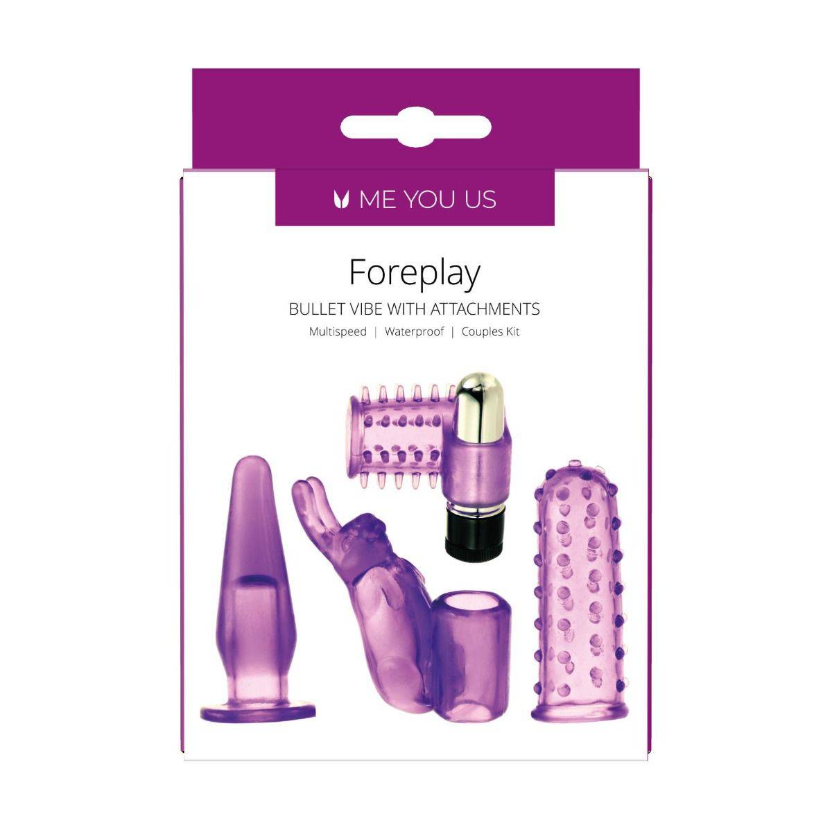 Me You Us 4 Play Couples Kit Purple - Adult Outlet