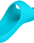 Satisfyer Teaser Finger Vibrator - Light Blue - Adult Outlet