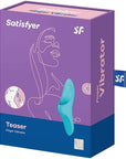 Satisfyer Teaser Finger Vibrator - Light Blue - Adult Outlet