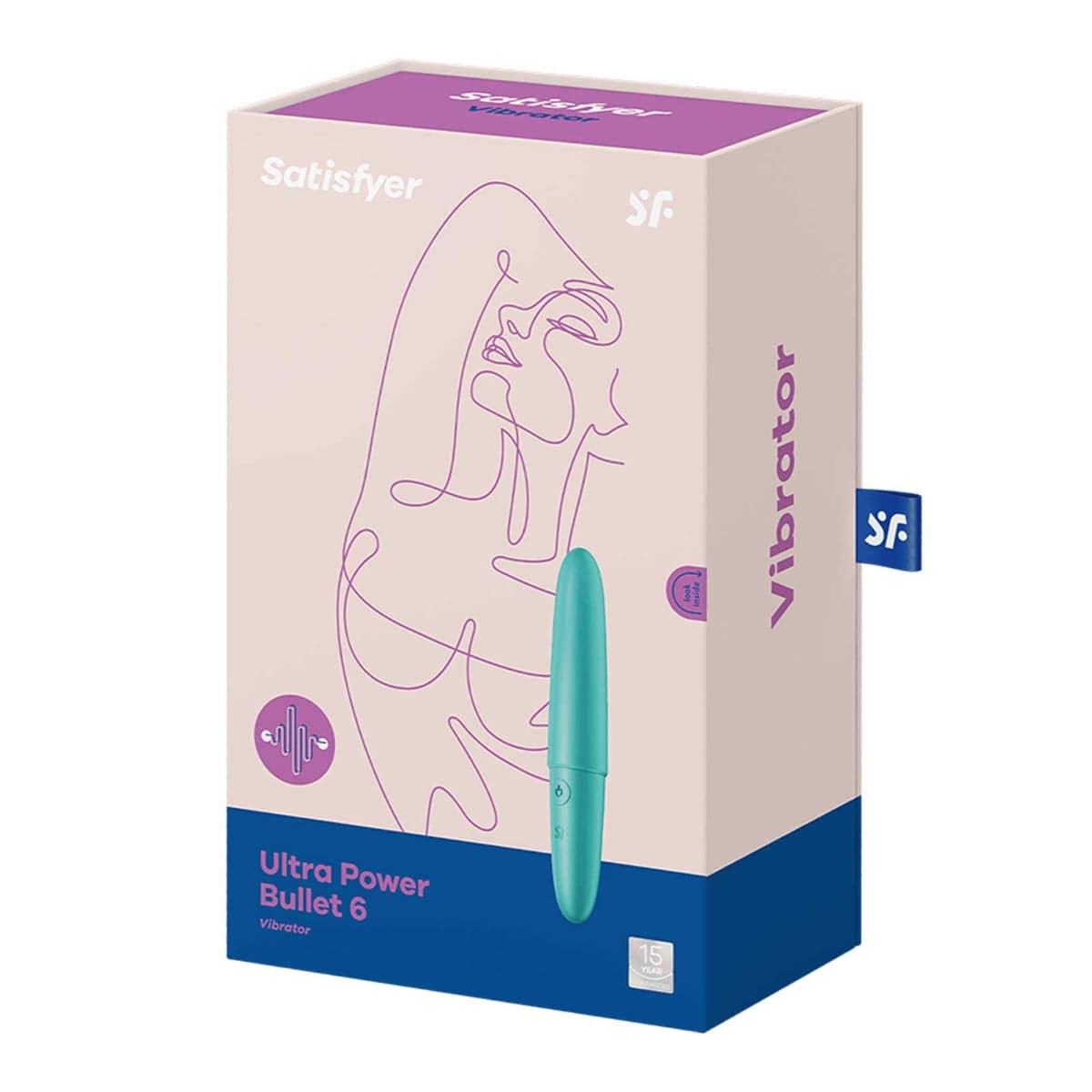 Satisfyer Ultra Power Bullet 6 Vibrator Turquoise Default Title Stimulators Satisfyer
