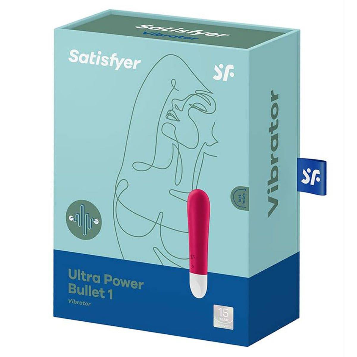 Satisfyer Ultra Power Bullet 1 Vibrator Red Default Title Stimulators Satisfyer