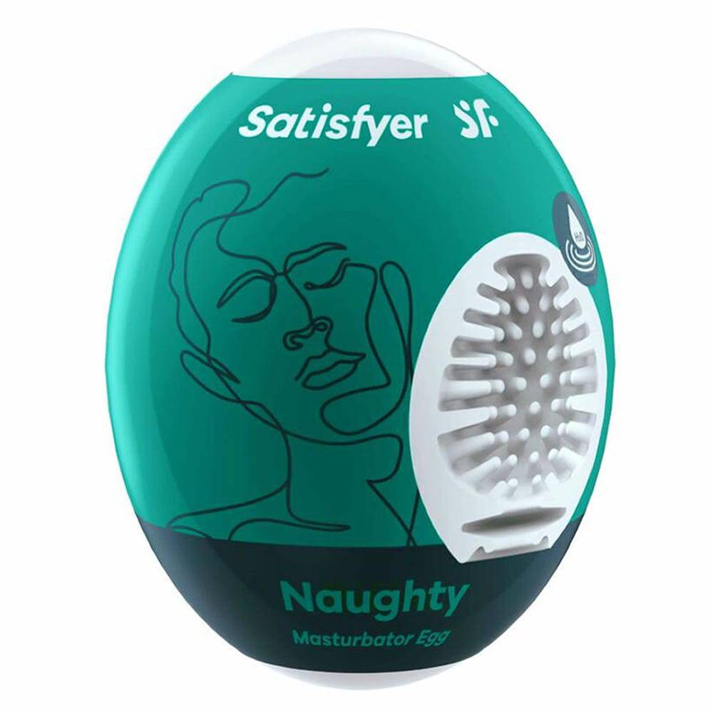 Satisfyer Naughty Masturbator Egg - Adult Outlet