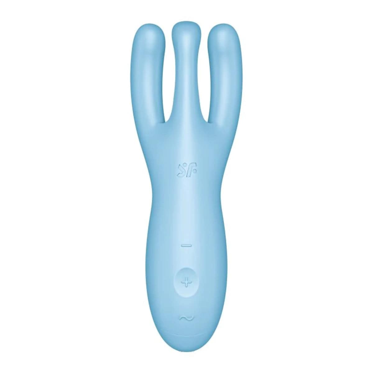 Satisfyer Threesome 4 Vibrator Connect App Blue - Adult Outlet