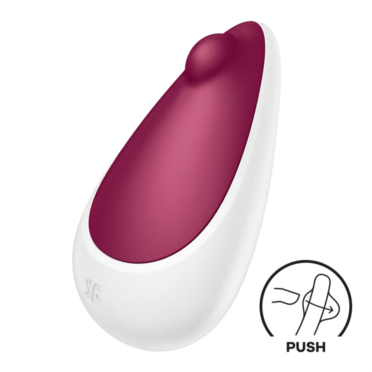 Satisfer Spot On 3 Berry Lay On Clitoral Stimulator - Adult Outlet