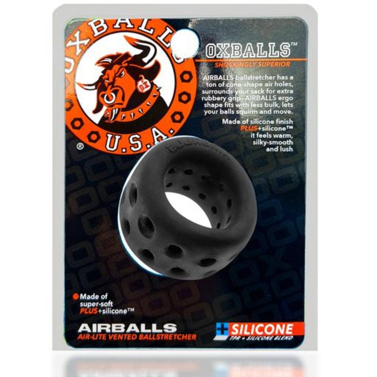 Airballs Air-Lite Ballstretcher Black Ice - Adult Outlet