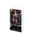 Strappy Bodystocking With Garters - Adult Outlet