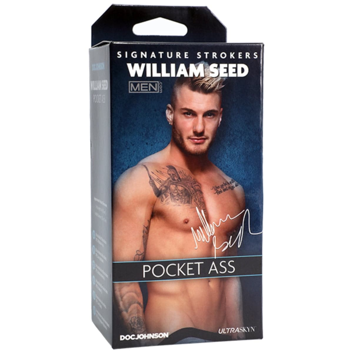 Signature Strokers William Seed Ultraskyn Pocket Ass Masturbator - Adult Outlet