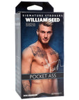 Signature Strokers William Seed Ultraskyn Pocket Ass Masturbator - Adult Outlet