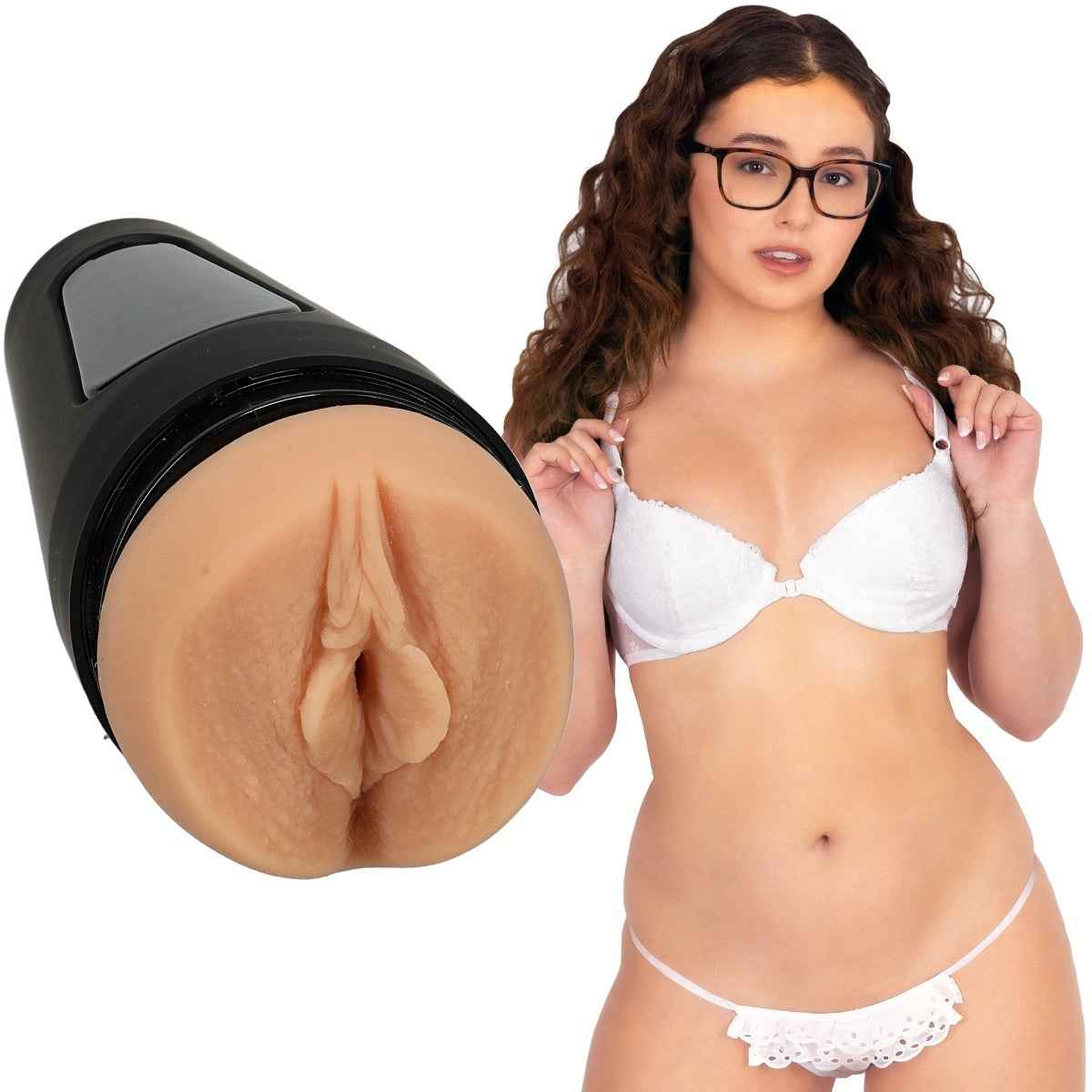 Main Squeeze Leana Lovings ULTRASKYN Stroker Pussy - Vanilla