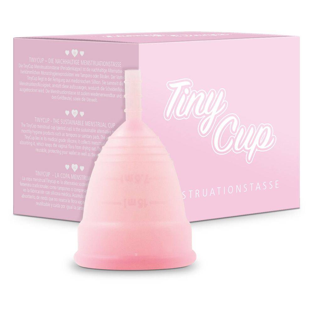 Smooth Glide Tiny Cup Menstrual Cup Transparent Medium - Adult Outlet