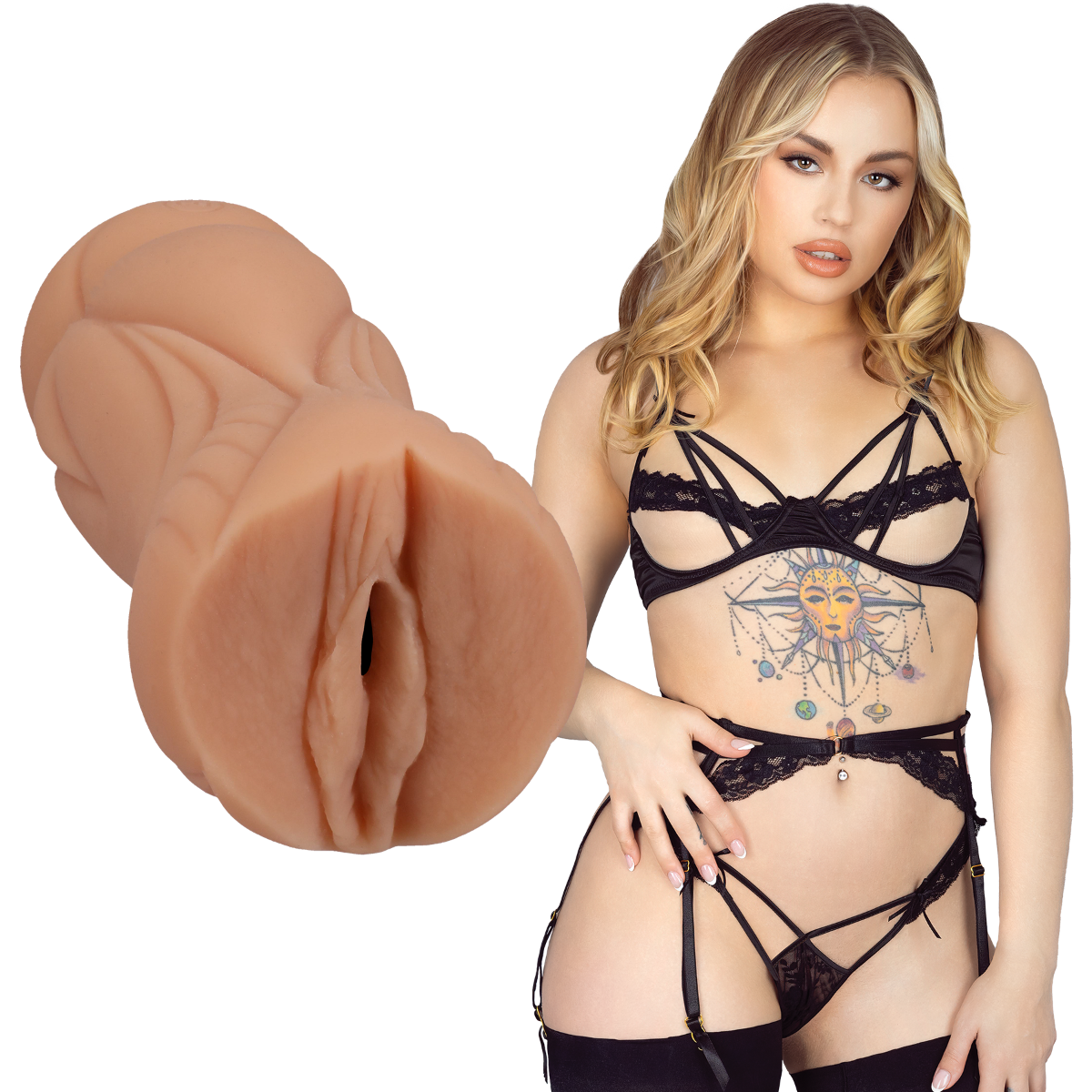 Signature Strokers Anna Claire Clouds ULTRASKYN Pocket Pussy - Vanilla