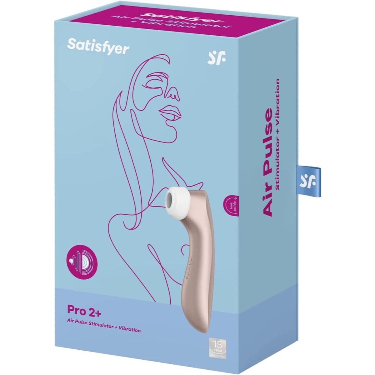 Satisfyer Pro 2 Vibrator Gold - Adult Outlet