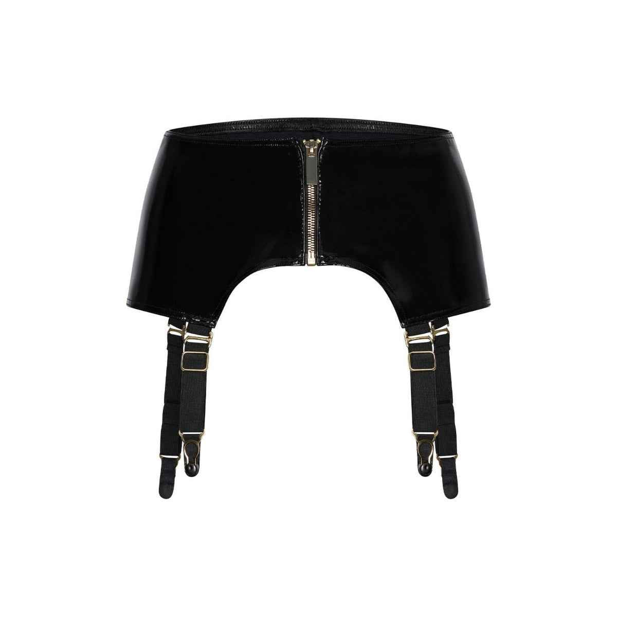 Guilty Pleasure Midnight Suspender Belt Black Medium