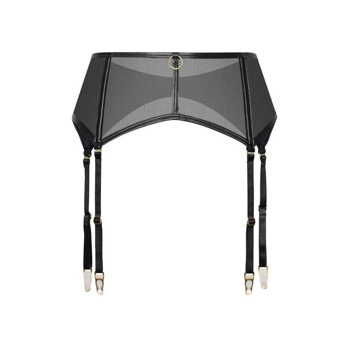 Guilty Pleasure Shimmering Suspender Belt L/XL