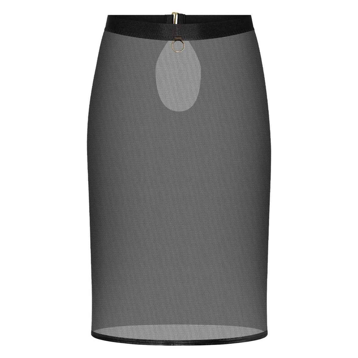 Guilty Pleasure Sheer Stretch Skirt L/XL