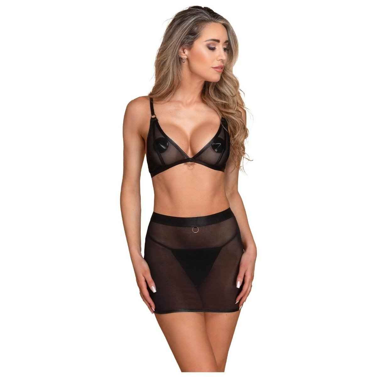 Guilty Pleasure Mini Mesh Skirt S/M