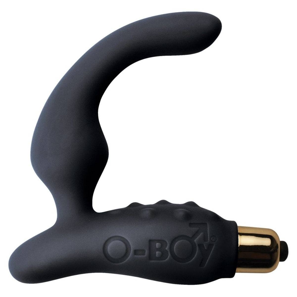 Rocks Off O-Boy 7 Male Prostate Massagers Black - Adult Outlet