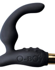 Rocks Off O-Boy 7 Male Prostate Massagers Black - Adult Outlet