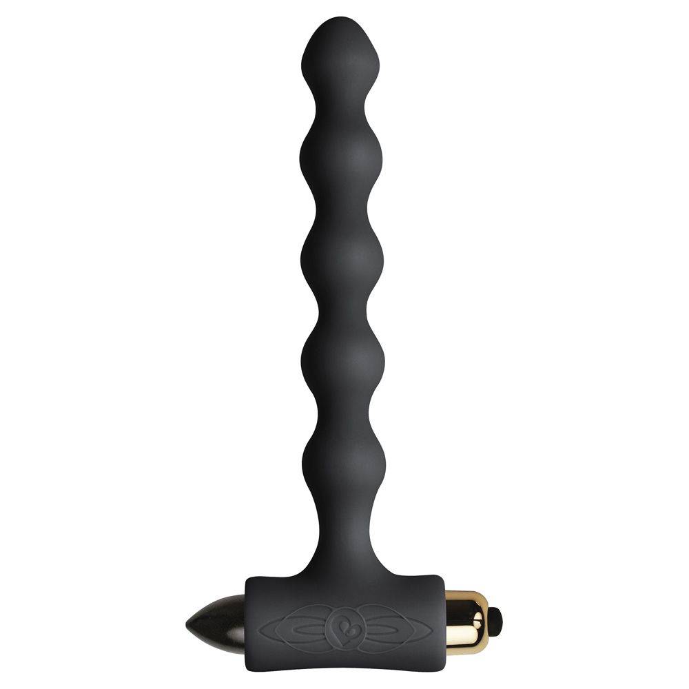 Rocks Off Petite Sensations Pearls Black - Adult Outlet