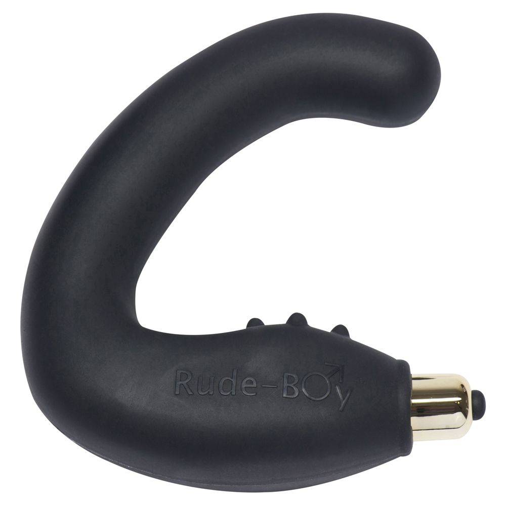 Rocks Off Rude-Boy 7 Male Prostate Massagers Black - Adult Outlet