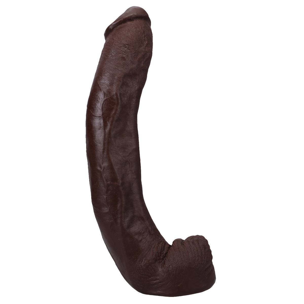 Signature Cocks Dredd 13.5Inch Ultraskyn Cock With Removable Vac U Lock Suction Cup Chocolate - Adult Outlet