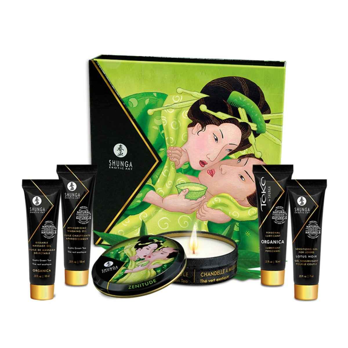 Shunga Luxury Gift Set Geisha's Secret Kit Organica