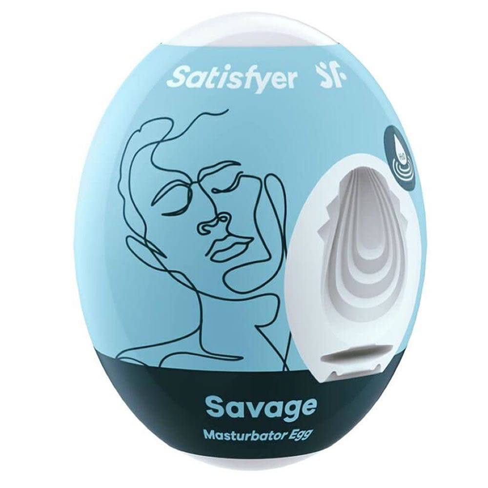 Satisfyer Savage Masturbator Egg - Adult Outlet