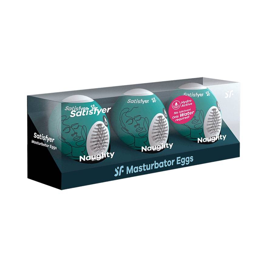 Satisfyer Masturbator Egg 3Er Set Noughty - Adult Outlet