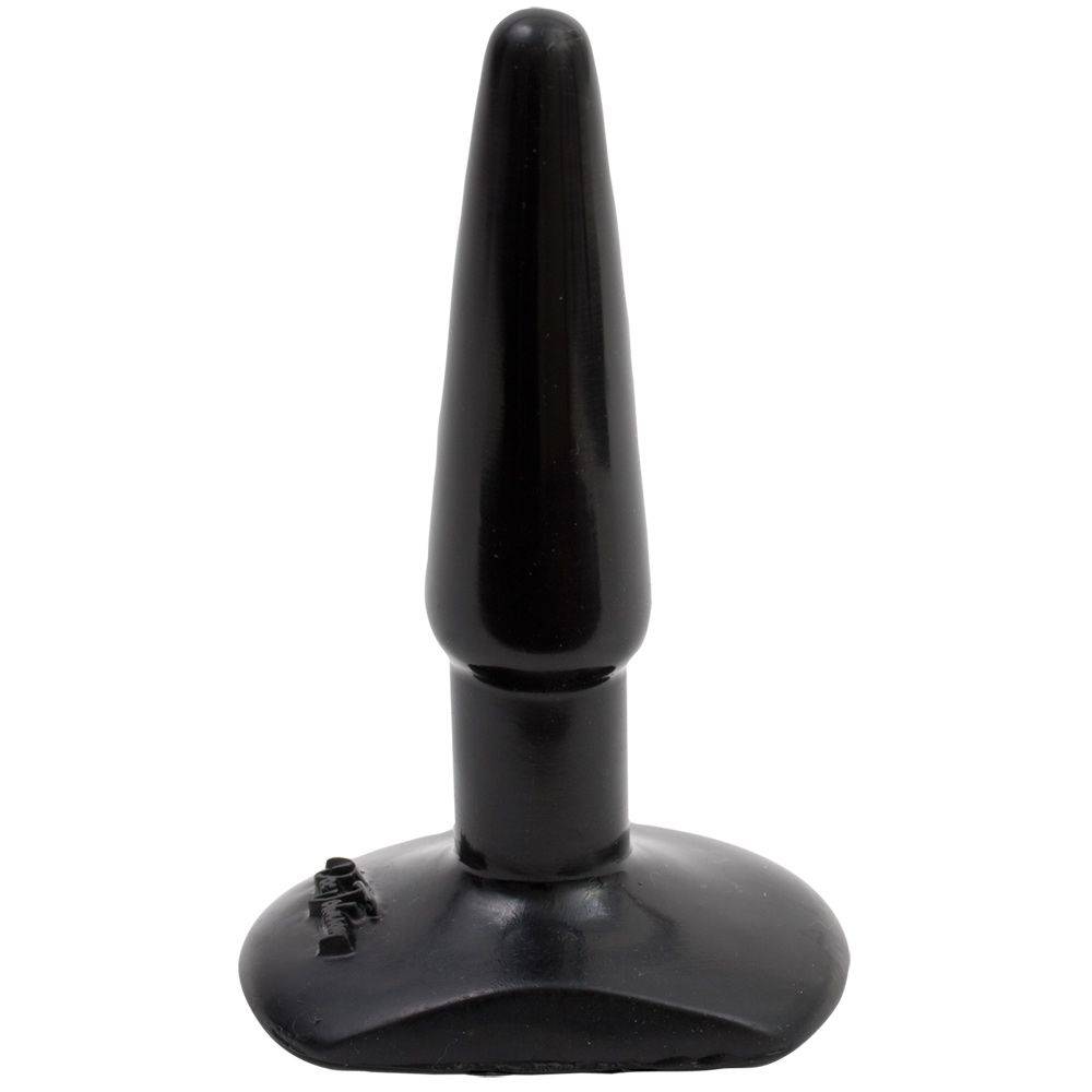 Doc Johnson Classic Butt Plug Black Small - Adult Outlet