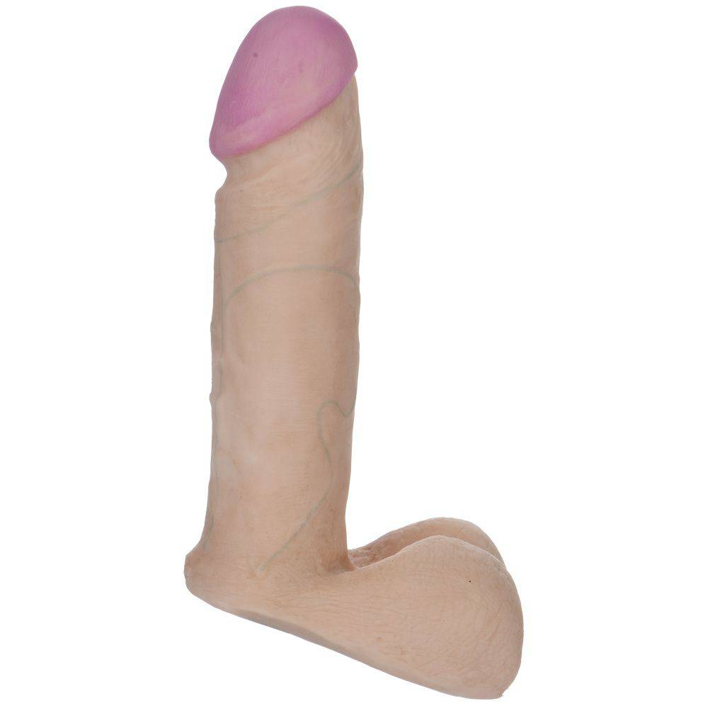 Doc Johnson Vac U Lock White Ur3 Cock Flesh 6In - Adult Outlet