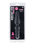 Nanma Dark Stallions Silicone Dual Butt Plug Black 7In - Adult Outlet