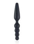 Nanma Dark Stallions Silicone Dual Butt Plug Black 7In - Adult Outlet