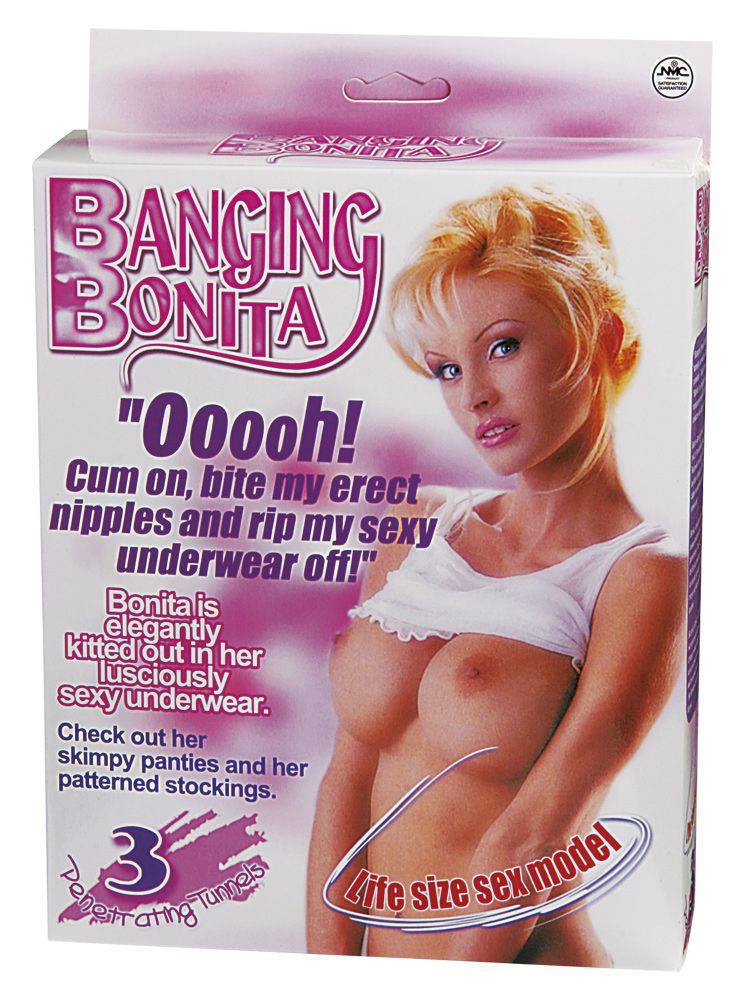 Nanma Banging Bonita Life Size Love Doll With 3 Penetrating Holes Pink - Adult Outlet