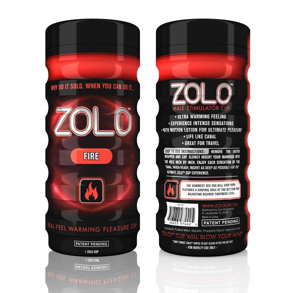 Zolo Fire Cup Black/Red - Adult Outlet