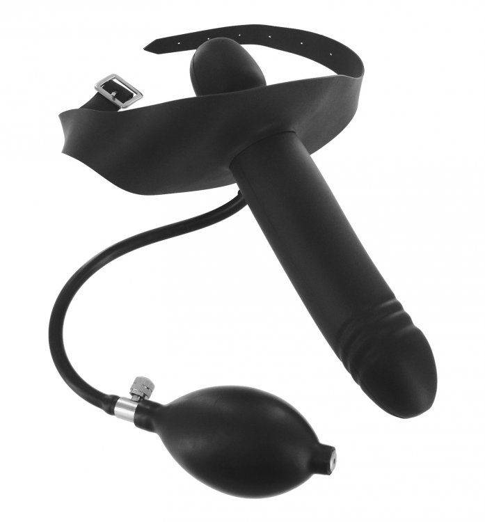 Master Series Incubus Inflatable Dildo Gag - Adult Outlet